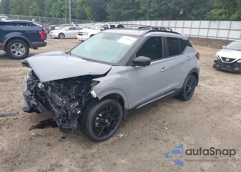 2021 Nissan Kicks Sr Xtronic Cvt из США, поврежденный, VIN 3N1CP5DVXML498960